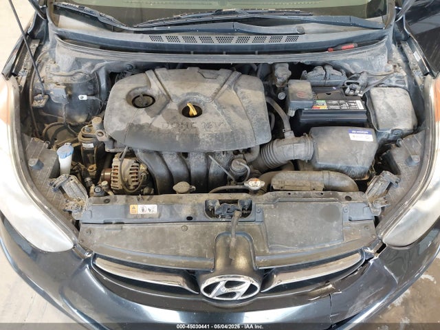 2012 Hyundai Elantra Limited (ulsan Plant) მანქანა იყიდება აუქციონზე, vin: KMHDH4AE6CU288353, აუქციონის ნომერი: 45030441