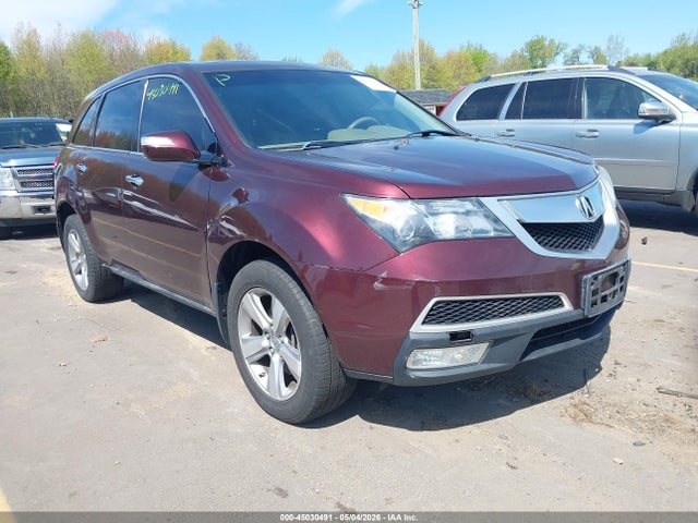 2012 Acura Mdx Technology Package მანქანა იყიდება აუქციონზე, vin: 2HNYD2H39CH520550, აუქციონის ნომერი: 45030491