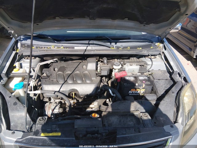 2011 Nissan Sentra 2.0s მანქანა იყიდება აუქციონზე, vin: 3N1AB6AP8BL633383, აუქციონის ნომერი: 45030513