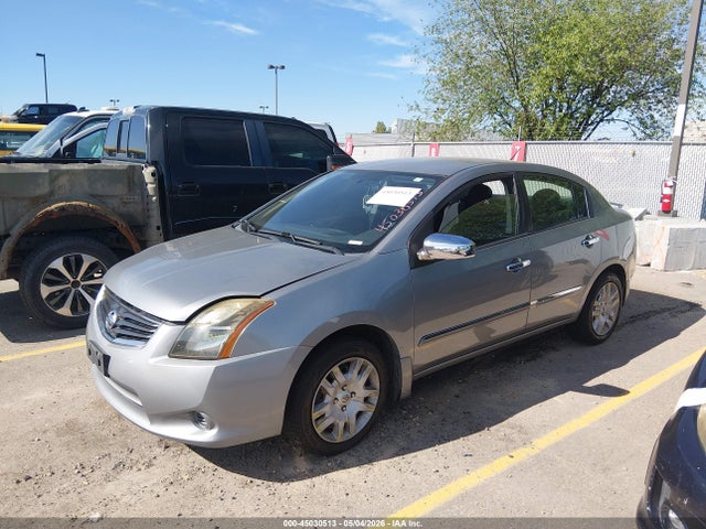 2011 Nissan Sentra 2.0s მანქანა იყიდება აუქციონზე, vin: 3N1AB6AP8BL633383, აუქციონის ნომერი: 45030513