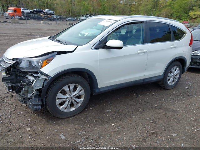 2013 Honda Cr-v Ex-l მანქანა იყიდება აუქციონზე, vin: 5J6RM4H72DL072417, აუქციონის ნომერი: 45030576