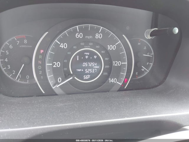 2013 Honda Cr-v Ex-l მანქანა იყიდება აუქციონზე, vin: 5J6RM4H72DL072417, აუქციონის ნომერი: 45030576