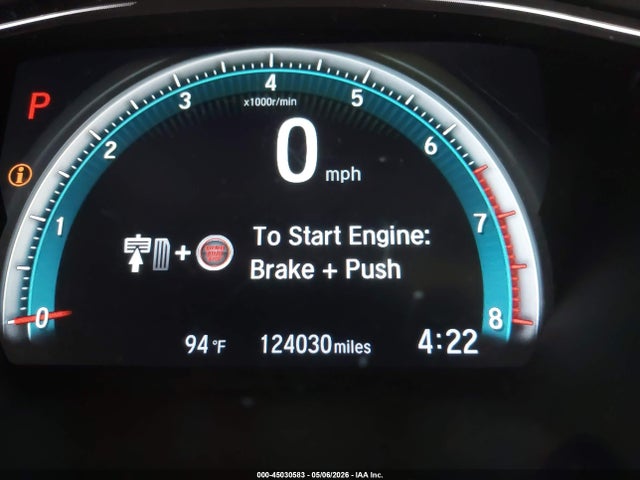 45030583 :رقم المزاد ، SHHFK7H5XHU230489 vin ، 2017 Honda Civic Ex مزاد بيع