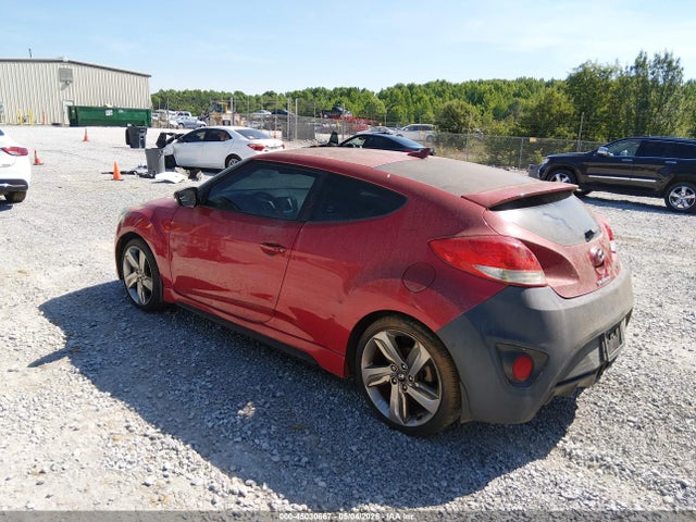 KMHTC6AE7EU184365 Hyundai Veloster Turbo W/black