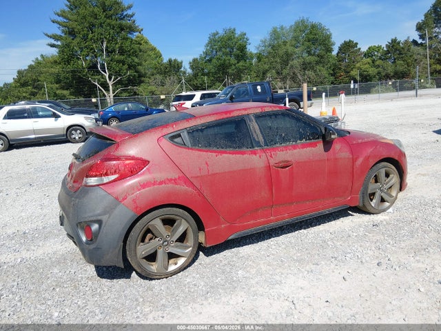 KMHTC6AE7EU184365 Hyundai Veloster Turbo W/black