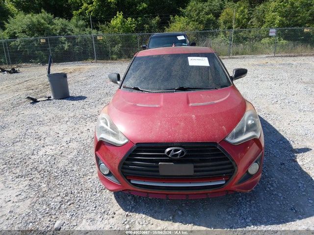 KMHTC6AE7EU184365 Hyundai Veloster Turbo W/black