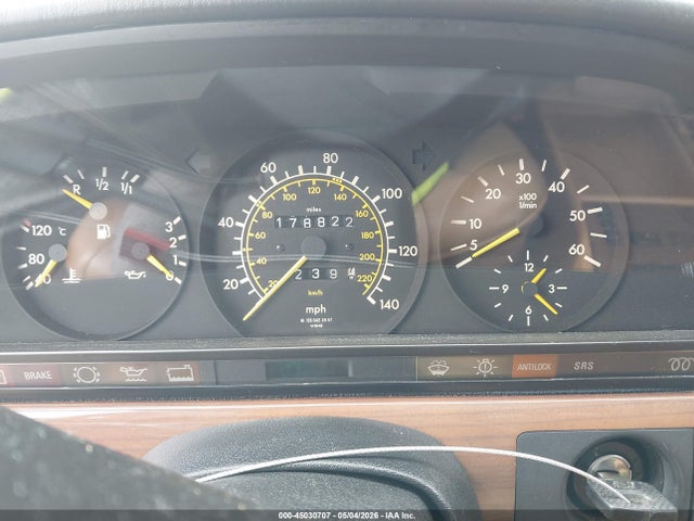 Продаж на аукціоні авто 1987 Mercedes-benz 300 Sdl, vin: WDBCB25D4HA298183, номер лоту: 45030707