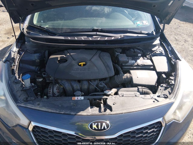 2016 Kia Forte Lx მანქანა იყიდება აუქციონზე, vin: KNAFK5A85G5548687, აუქციონის ნომერი: 45030716