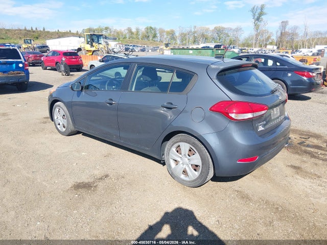 2016 Kia Forte Lx მანქანა იყიდება აუქციონზე, vin: KNAFK5A85G5548687, აუქციონის ნომერი: 45030716