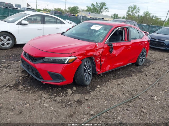 2022 Honda Civic Ex-l მანქანა იყიდება აუქციონზე, vin: 19XFL1H7XNE022840, აუქციონის ნომერი: 45030717