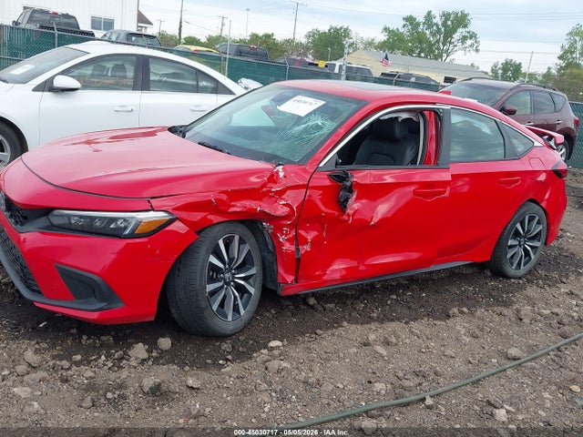 2022 Honda Civic Ex-l მანქანა იყიდება აუქციონზე, vin: 19XFL1H7XNE022840, აუქციონის ნომერი: 45030717