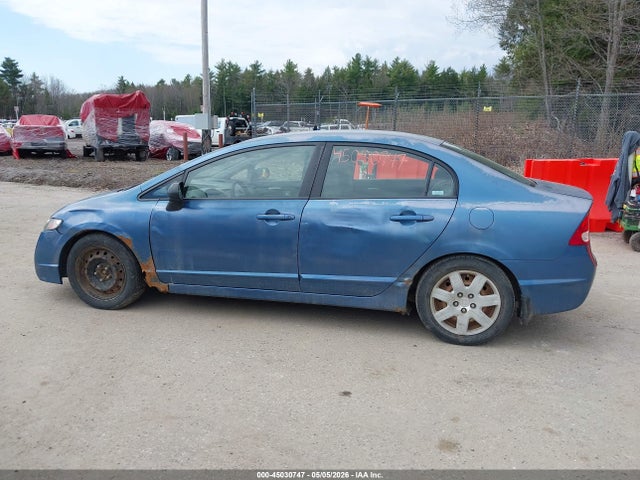 2009 Honda Civic Lx მანქანა იყიდება აუქციონზე, vin: 2HGFA16519H521433, აუქციონის ნომერი: 45030747