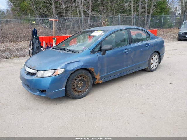 2009 Honda Civic Lx მანქანა იყიდება აუქციონზე, vin: 2HGFA16519H521433, აუქციონის ნომერი: 45030747