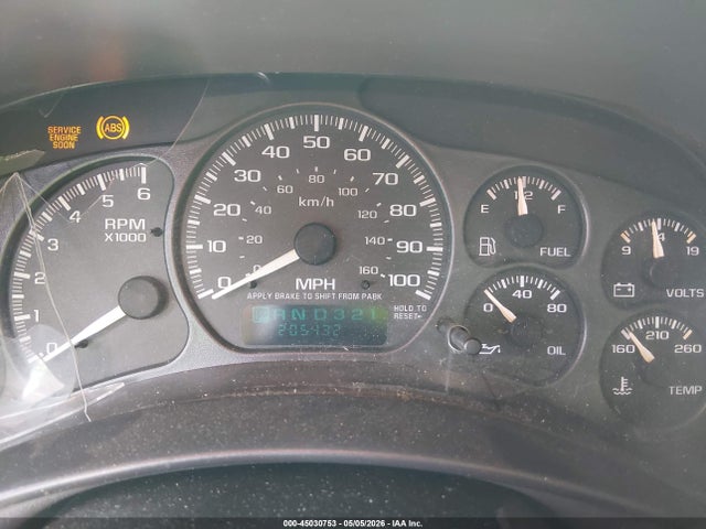 Aukcja sprzedaży 2002 Chevrolet Silverado 1500 Ls, vin: 2GCEK19T921198006, numer aukcji: 45030753