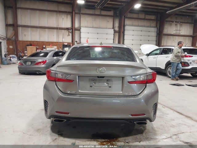 2015 Lexus Rc 350 მანქანა იყიდება აუქციონზე, vin: JTHSE5BC5F5004862, აუქციონის ნომერი: 45030790