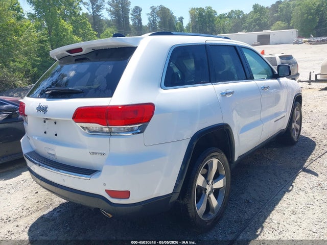 Продажа на аукционе авто 2015 Jeep Grand Cherokee Limited, vin: 1C4RJFBG2FC726418, номер лота: 45030848