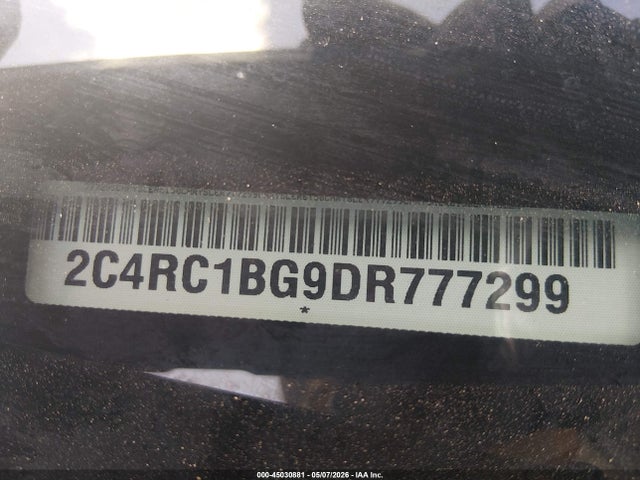Продажа на аукционе авто 2013 Chrysler Town & Country Touring, vin: 2C4RC1BG9DR777299, номер лота: 45030881