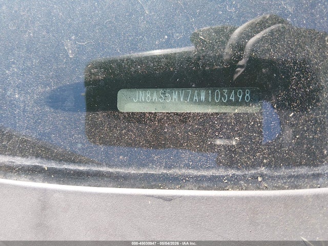 Продаж на аукціоні авто 2010 Nissan Rogue Sl, vin: JN8AS5MV7AW103498, номер лоту: 45030947