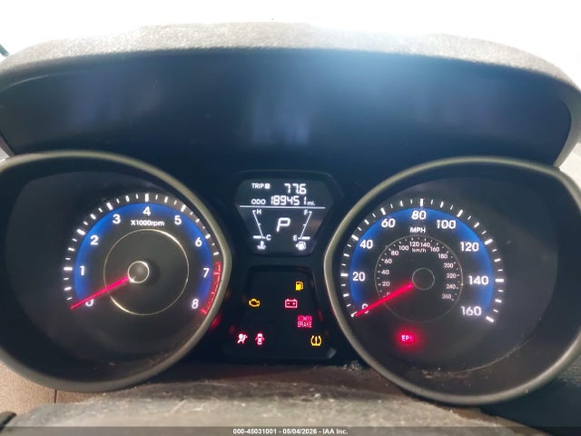 45031001 :رقم المزاد ، KMHDH4AE0BU113269 vin ، 2011 Hyundai Elantra Gls (ulsan Plant) مزاد بيع