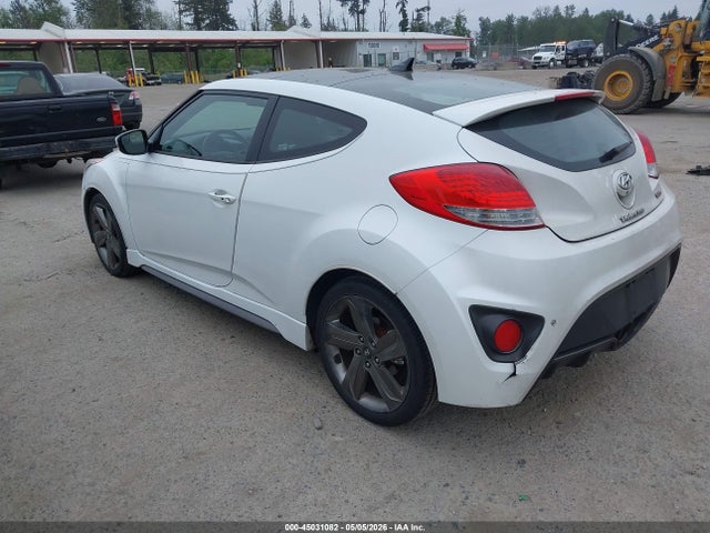 Hyundai Veloster Turbo W/black 2014 KMHTC6AE5EU211126 Image 3