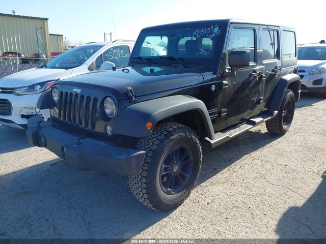 45031099 :رقم المزاد ، 1C4BJWDGXFL657878 vin ، 2015 Jeep Wrangler Unlimited Sport مزاد بيع