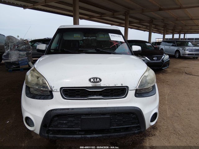 45031102 :رقم المزاد ، KNDJT2A67C7372165 vin ، 2012 Kia Soul + مزاد بيع