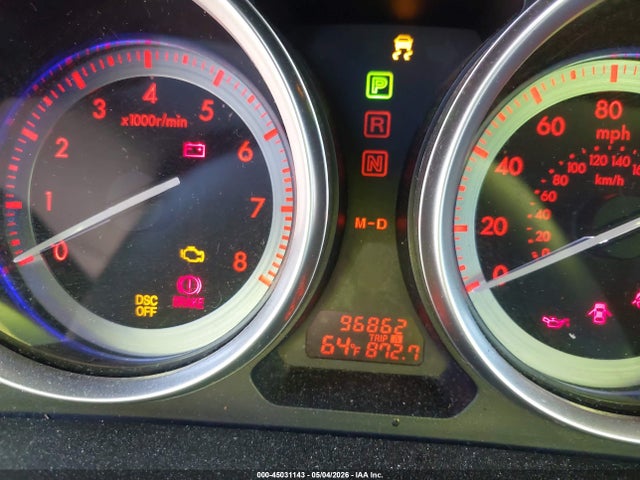 Aukcja sprzedaży 2009 Mazda Mazda6 S Touring, vin: 1YVHP82B895M08980, numer aukcji: 45031143