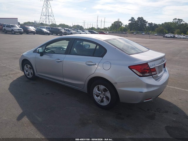 Aukcja sprzedaży 2014 Honda Civic Lx, vin: 2HGFB2F59EH551213, numer aukcji: 45031150