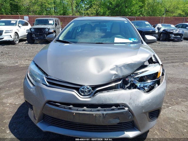 Продажа на аукционе авто 2016 Toyota Corolla Le, vin: 2T1BURHEXGC618752, номер лота: 45031151