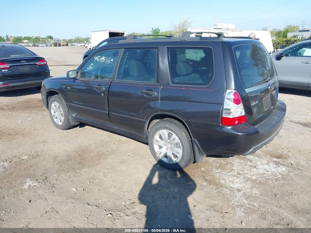 2008 Subaru Forester 2.5x მანქანა იყიდება აუქციონზე, vin: JF1SG63608H706962, აუქციონის ნომერი: 45031160