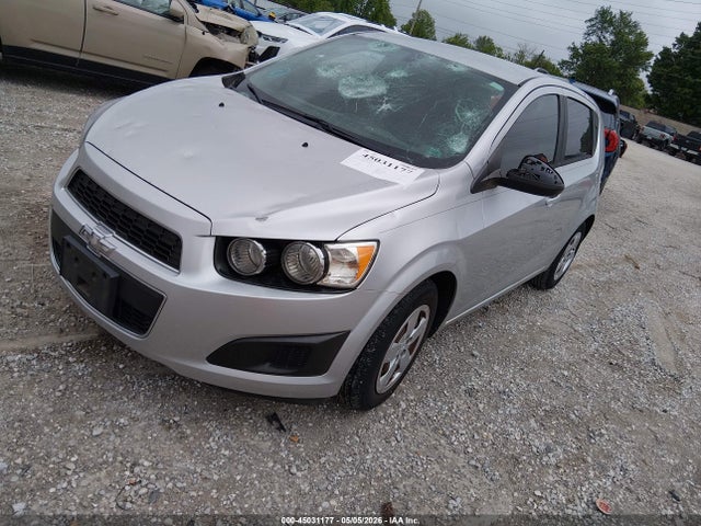 1G1JB6SH6F4150581 Chevrolet Sonic Ls Manual