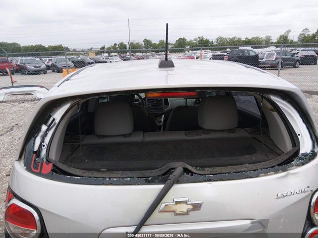 1G1JB6SH6F4150581 Chevrolet Sonic Ls Manual