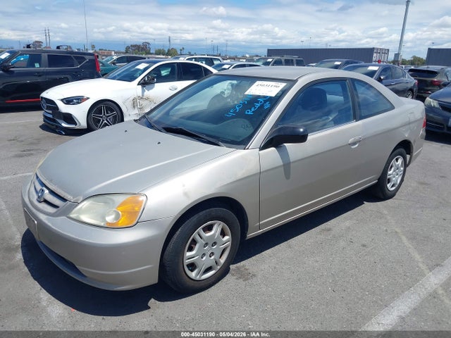 Aukcja sprzedaży 2002 Honda Civic Lx, vin: 1HGEM22522L019571, numer aukcji: 45031190