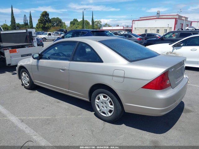 Aukcja sprzedaży 2002 Honda Civic Lx, vin: 1HGEM22522L019571, numer aukcji: 45031190
