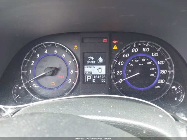 45031192 :رقم المزاد ، JN8CS1MU8DM142089 vin ، 2013 Infiniti Fx37 مزاد بيع
