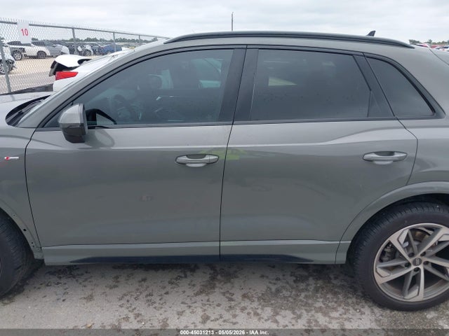 Aukcja sprzedaży 2025 Audi Q3 Premium 45 Tfsi S Line Quattro Tiptronic, vin: WA1DECF32S1109685, numer aukcji: 45031213
