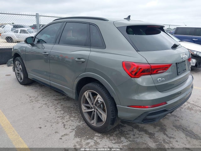 Aukcja sprzedaży 2025 Audi Q3 Premium 45 Tfsi S Line Quattro Tiptronic, vin: WA1DECF32S1109685, numer aukcji: 45031213