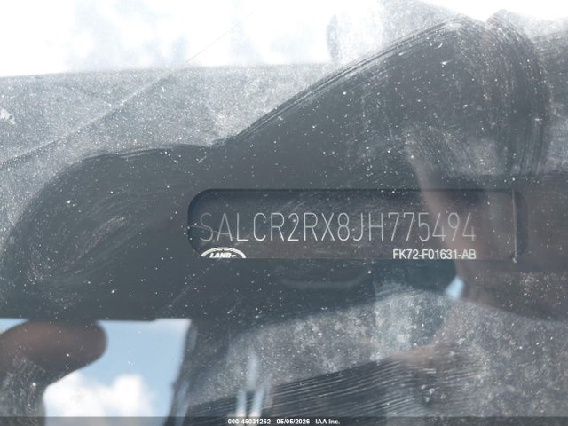 Продаж на аукціоні авто 2018 Land Rover Discovery Sport Hse, vin: SALCR2RX8JH775494, номер лоту: 45031262