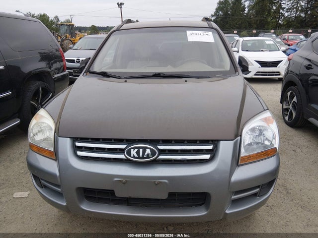 2007 Kia Sportage Lx მანქანა იყიდება აუქციონზე, vin: KNDJE724677426260, აუქციონის ნომერი: 45031296