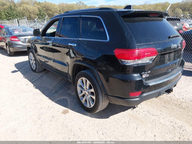 2017 Jeep Grand Cherokee Limited 4x4 მანქანა იყიდება აუქციონზე, vin: 1C4RJFBG6HC849822, აუქციონის ნომერი: 45031401