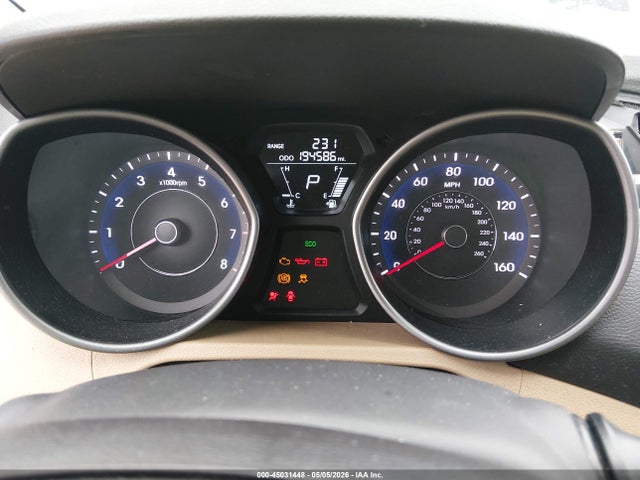 Aukcja sprzedaży 2013 Hyundai Elantra Gls, vin: 5NPDH4AEXDH442322, numer aukcji: 45031448