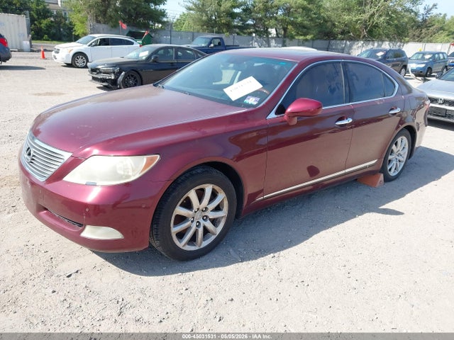 2007 Lexus Ls 460 მანქანა იყიდება აუქციონზე, vin: JTHBL46F875002612, აუქციონის ნომერი: 45031531