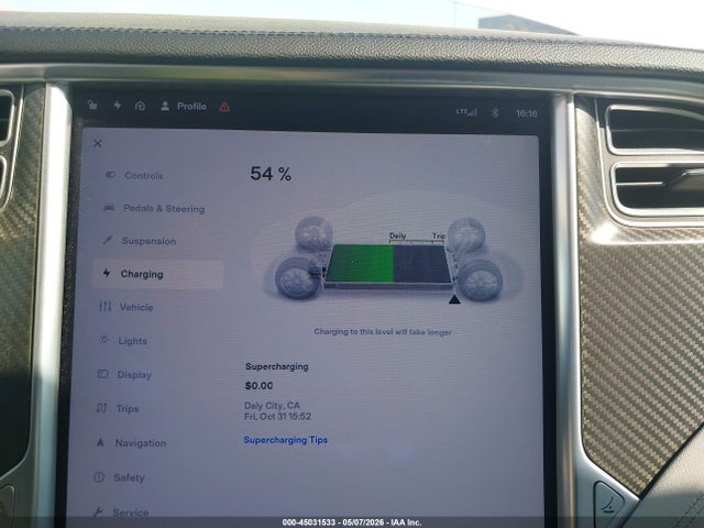 Продажа на аукционе авто 2013 Tesla Model S Performance, vin: 5YJSA1DP6DFP22342, номер лота: 45031533
