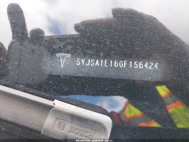 Aukcja sprzedaży 2016 Tesla Model S 60/70/75/85, vin: 5YJSA1E16GF156424, numer aukcji: 45031586