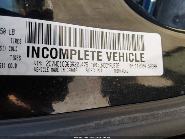 2C7WC1CG6GR221475 Chrysler Town &amp; Country Touring-l