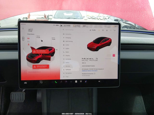 Продажа на аукционе авто 2026 Tesla Model 3 Premium All-wheel Drive, vin: 5YJ3E1EB0TF130414, номер лота: 45031597