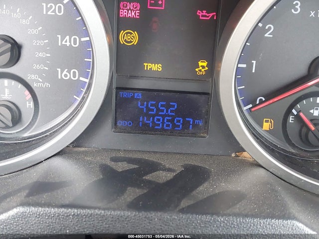 2010 Hyundai Genesis 3.8 Track მანქანა იყიდება აუქციონზე, vin: KMHHU6KH1AU027856, აუქციონის ნომერი: 45031753