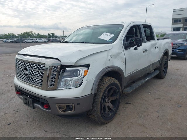 2018 Nissan Titan Platinum Reserve მანქანა იყიდება აუქციონზე, vin: 1N6AA1E51JN549512, აუქციონის ნომერი: 45031781