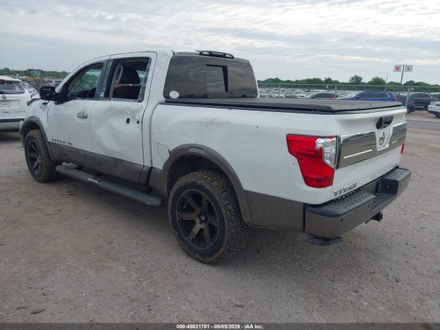 2018 Nissan Titan Platinum Reserve მანქანა იყიდება აუქციონზე, vin: 1N6AA1E51JN549512, აუქციონის ნომერი: 45031781