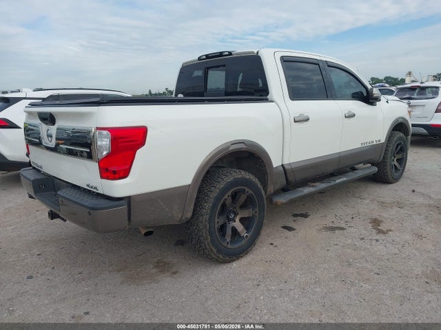 2018 Nissan Titan Platinum Reserve მანქანა იყიდება აუქციონზე, vin: 1N6AA1E51JN549512, აუქციონის ნომერი: 45031781